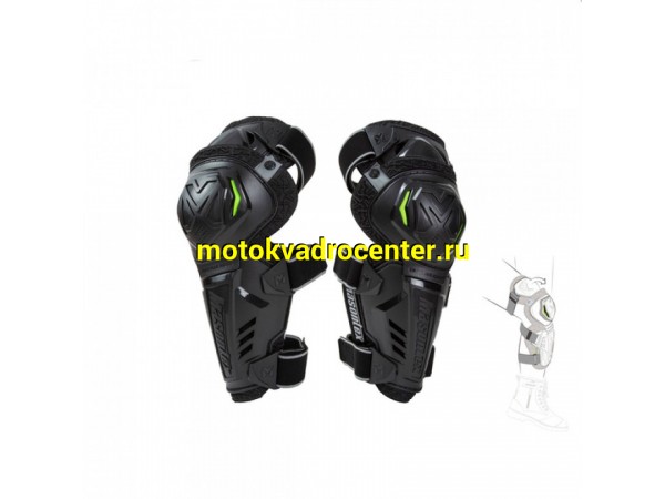 Купить  Наколенники Masontex Pro Riders MKP11 (черный) (пар) (Regul 3010124-1 купить с доставкой по Москве и России, цена, технические характеристики, комплектация фото  - motoserp.ru