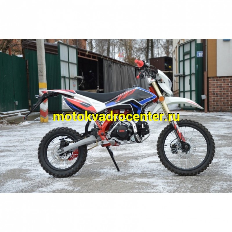 Купить  Мопед / питбайк X-MOTOS RX 50 (125сс)  17/14" мех.кпп, 139FMB, фара/повор/стоп/зеркала, кик+электр. (шт) (ФОТО купить с доставкой по Москве и России, цена, технические характеристики, комплектация фото  - motoserp.ru
