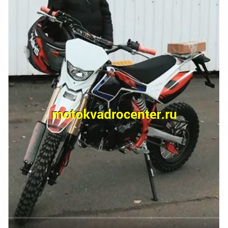 Купить  Мопед / питбайк X-MOTOS RX 50 (125сс)  17/14&quot; мех.кпп, 139FMB, фара/повор/стоп/зеркала, кик+электр. (шт) (ФОТО купить с доставкой по Москве и России, цена, технические характеристики, комплектация фото  - motoserp.ru