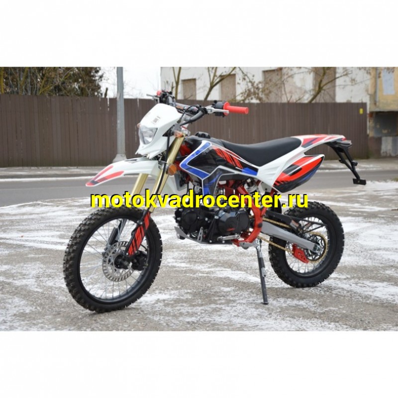 Купить  Мопед / питбайк X-MOTOS RX 50 (125сс)  17/14" мех.кпп, 139FMB, фара/повор/стоп/зеркала, кик+электр. (шт) (ФОТО купить с доставкой по Москве и России, цена, технические характеристики, комплектация фото  - motoserp.ru