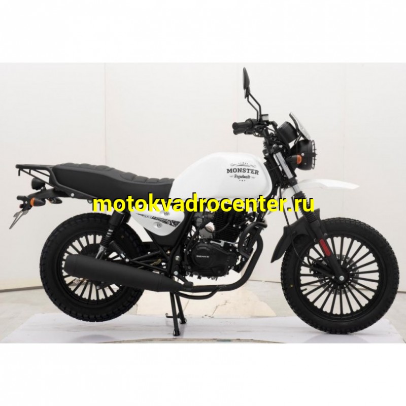 Купить  Мотоцикл Regulmoto Monster 200сс, 17/17&quot;, балансир, линз. фара, литые колеса (шт) купить с доставкой по Москве и России, цена, технические характеристики, комплектация фото  - motoserp.ru