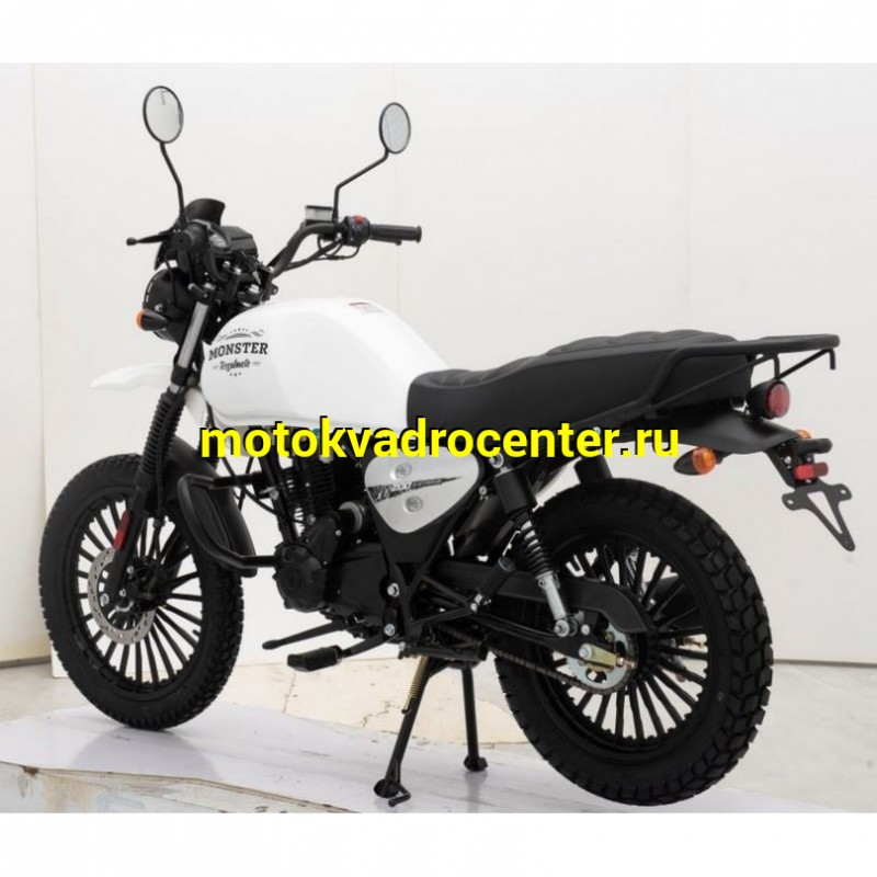 Купить  Мотоцикл Regulmoto Monster 200сс, 17/17&quot;, балансир, линз. фара, литые колеса (шт) купить с доставкой по Москве и России, цена, технические характеристики, комплектация фото  - motoserp.ru