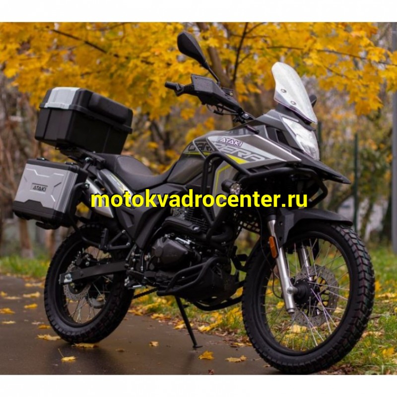 Купить  Мотоцикл внедорожный ATAKI CARRERA 300 (4T PR300) ПТС 19/17 (2024 г.) С ТРЕМЯ КОФРАМИ! Тур-эндуро (шт) (SM  купить с доставкой по Москве и России, цена, технические характеристики, комплектация фото  - motoserp.ru