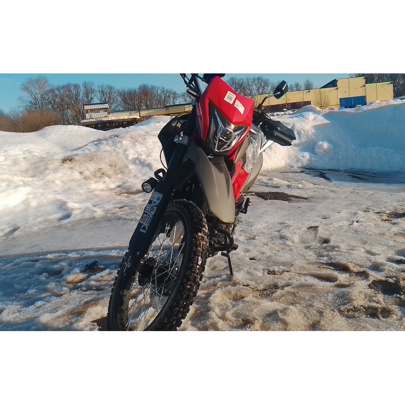 Купить  Мотоцикл внедорожный ATAKI CROSSER 300 (4T PR300) ПТС 21/18 Красный (шт) (SM купить с доставкой по Москве и России, цена, технические характеристики, комплектация фото  - motoserp.ru
