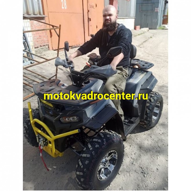 Купить  200cc Квадроцикл ATV TBM Thunder Lux 200сс, 10/10&quot;, лебедка, литые колеса, фара-балка, защита рук, спинка, зерказа, фаркоп (шт) (Regul (ФОТО купить с доставкой по Москве и России, цена, технические характеристики, комплектация фото  - motoserp.ru