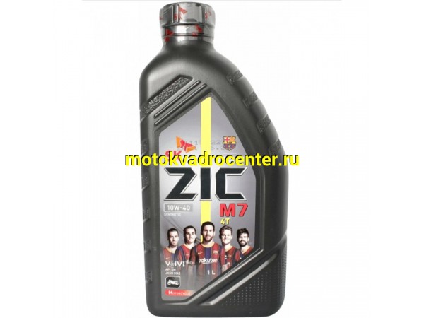 Купить  Масло Zic M7 4T 10W40  Синт Api Sl, Jaso Ma2 Zic арт. 132027 1л, (шт) ( 0 купить с доставкой по Москве и России, цена, технические характеристики, комплектация фото  - motoserp.ru