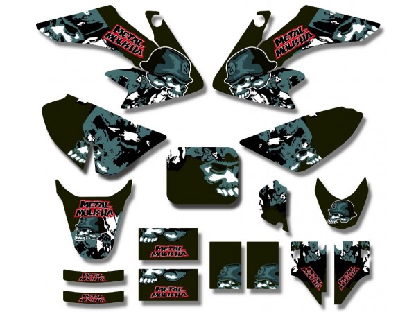 Купить  Наклейки (набор) CRF50 Metal MULISHA (комп) (0 купить с доставкой по Москве и России, цена, технические характеристики, комплектация фото  - motoserp.ru