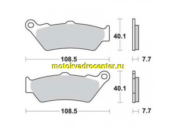 Купить  Колодки тормозные  Lucas TRW &ndash; MCB671 Aprilia ETV Capo Nord, Moto 650, Pegaso 650, BMW F 650 (пар) (0 купить с доставкой по Москве и России, цена, технические характеристики, комплектация фото  - motoserp.ru