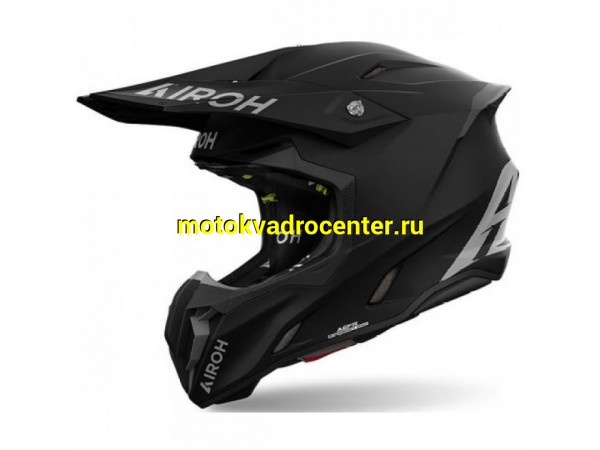 Купить  Шлем Кросс AIROH TWIST 3.0 COLOR BLACK (M) (шт) (AIROH TW31 купить с доставкой по Москве и России, цена, технические характеристики, комплектация фото  - motoserp.ru