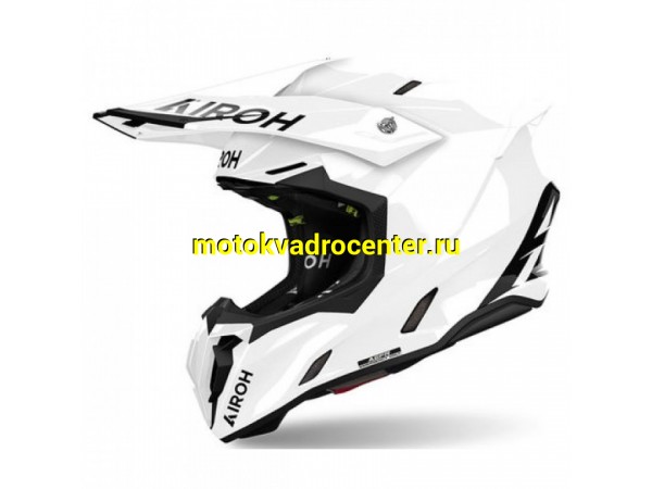 Купить  Шлем Кросс AIROH TWIST 3.0 COLOR WHITE (L) (шт) (AIROH TW31 купить с доставкой по Москве и России, цена, технические характеристики, комплектация фото  - motoserp.ru