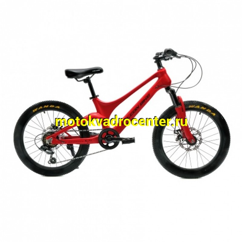 Купить  20" скоростной FALCON BIKE MILD красный (Фалькон Байк Милд) 20"; 6ск; рама-магний; тормоз-Disk (шт) (ART купить с доставкой по Москве и России, цена, технические характеристики, комплектация фото  - motoserp.ru