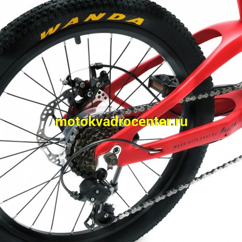 Купить  20" скоростной FALCON BIKE MILD красный (Фалькон Байк Милд) 20"; 6ск; рама-магний; тормоз-Disk (шт) (ART купить с доставкой по Москве и России, цена, технические характеристики, комплектация фото  - motoserp.ru