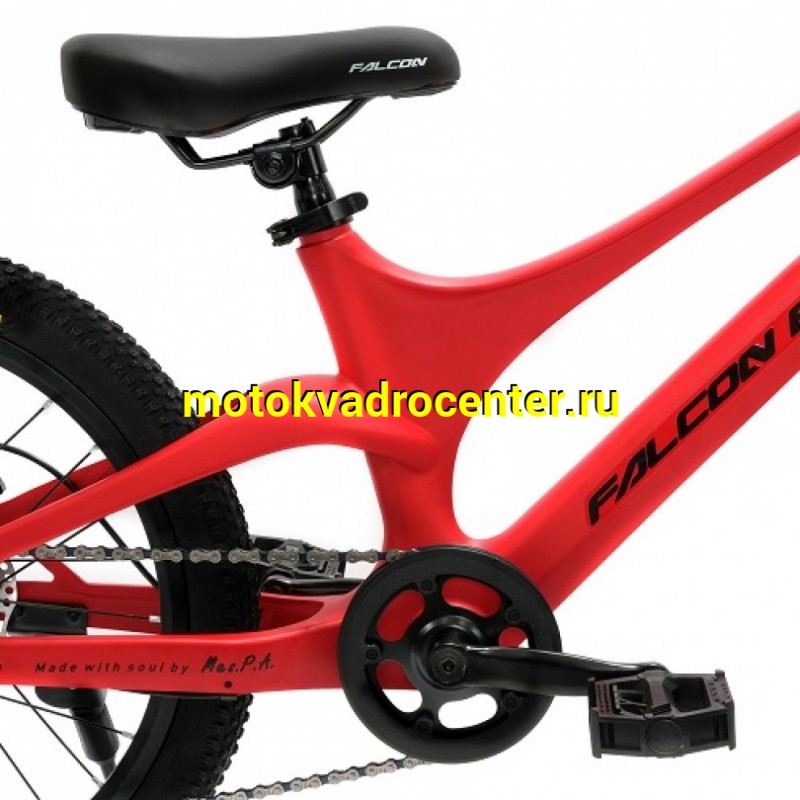 Купить  20" скоростной FALCON BIKE MILD красный (Фалькон Байк Милд) 20"; 6ск; рама-магний; тормоз-Disk (шт) (ART купить с доставкой по Москве и России, цена, технические характеристики, комплектация фото  - motoserp.ru