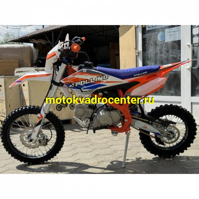 Купить  Питбайк APOLLINO AMX-F 140cc 17/14" (спортинв) (шт)  (YACOTA (ФОТО купить с доставкой по Москве и России, цена, технические характеристики, комплектация фото  - motoserp.ru