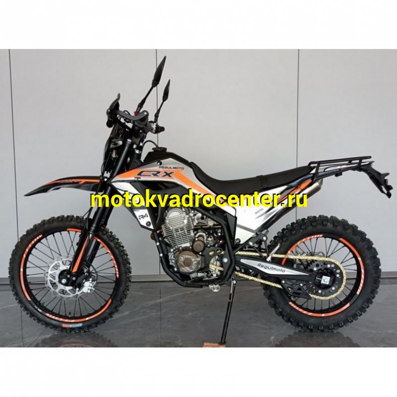 Купить  Мотоцикл Кросс/Эндуро Regulmoto CR-X 300 (ЭПТС) 21/18 Zongshen 175FMM PR300, балансир, перо 41мм, все регулировки (шт)  купить с доставкой по Москве и России, цена, технические характеристики, комплектация фото  - motoserp.ru