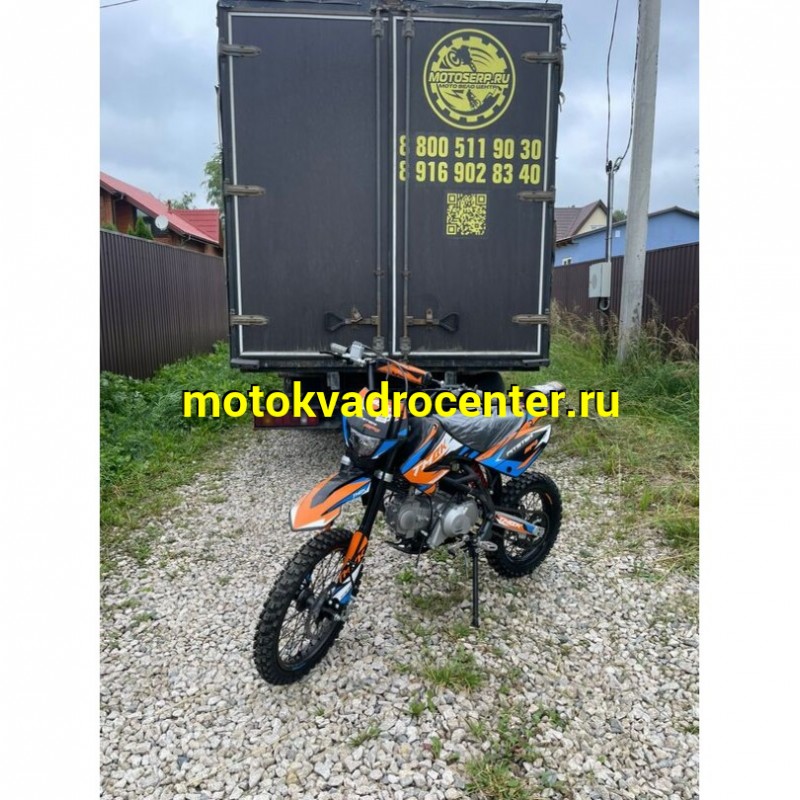 Купить  Питбайк TMBK Pitster SP2 150 (спортинв), 17/14, 4T, 150сс, фара, электро/кикстар., вилка перев., диск/диск (шт) (ФОТО купить с доставкой по Москве и России, цена, технические характеристики, комплектация фото  - motoserp.ru