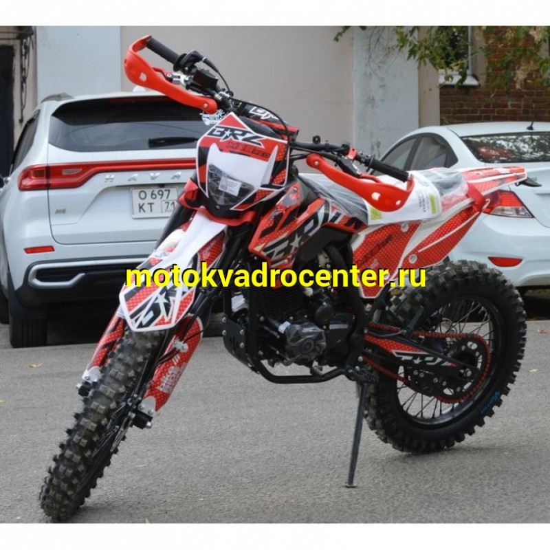 Купить  Мотоцикл Кросс/Эндуро BRZ MX5 PR300 RED (спортинв) 300сс, 175АFMM PR, балансир, 21/18,  (шт)  купить с доставкой по Москве и России, цена, технические характеристики, комплектация фото  - motoserp.ru