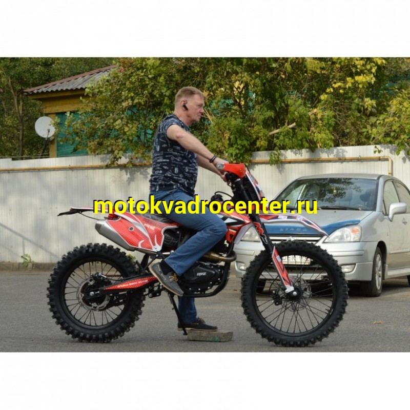 Купить  Мотоцикл Кросс/Эндуро BRZ MX5 PR300 RED (спортинв) 300сс, 175АFMM PR, балансир, 21/18,  (шт)  купить с доставкой по Москве и России, цена, технические характеристики, комплектация фото  - motoserp.ru