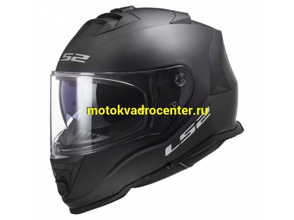 Купить  Шлем закрытый LS2 FF800 STORM II SOLID Matt Black (L) интеграл (шт) (LS2 купить с доставкой по Москве и России, цена, технические характеристики, комплектация фото  - motoserp.ru