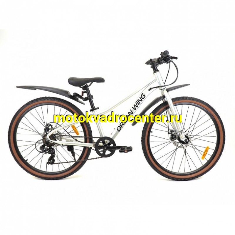 Купить  26" ORLAN WING VENUS 1.0 серый (14") (Орлан Винг Венус 1.0) 26"; 7ск; рама-алюминий; тормоз-Disk (шт) (ART (M купить с доставкой по Москве и России, цена, технические характеристики, комплектация фото  - motoserp.ru