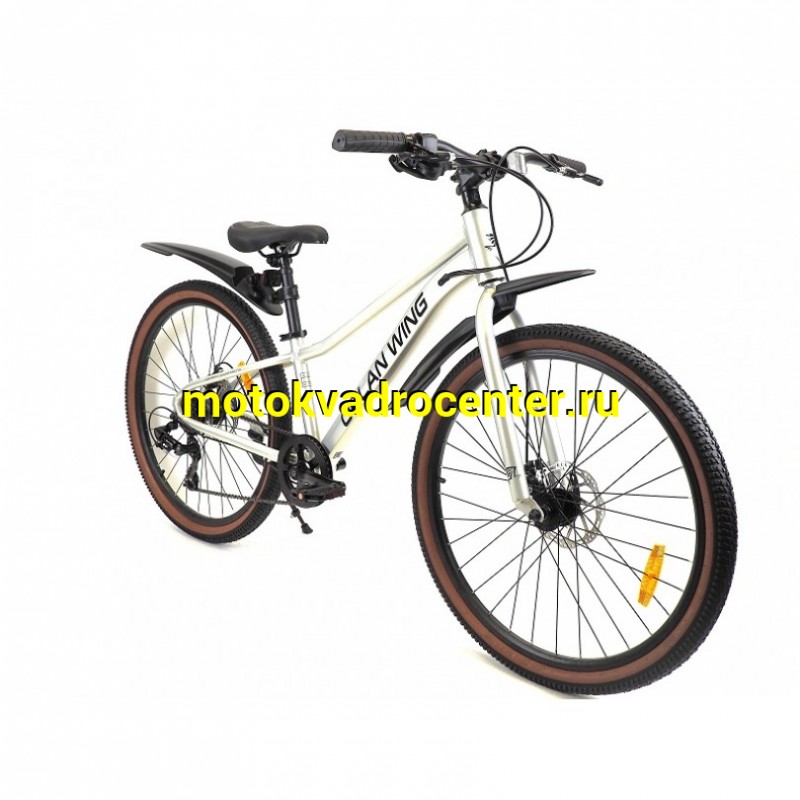 Купить  26" ORLAN WING VENUS 1.0 серый (14") (Орлан Винг Венус 1.0) 26"; 7ск; рама-алюминий; тормоз-Disk (шт) (ART (M купить с доставкой по Москве и России, цена, технические характеристики, комплектация фото  - motoserp.ru