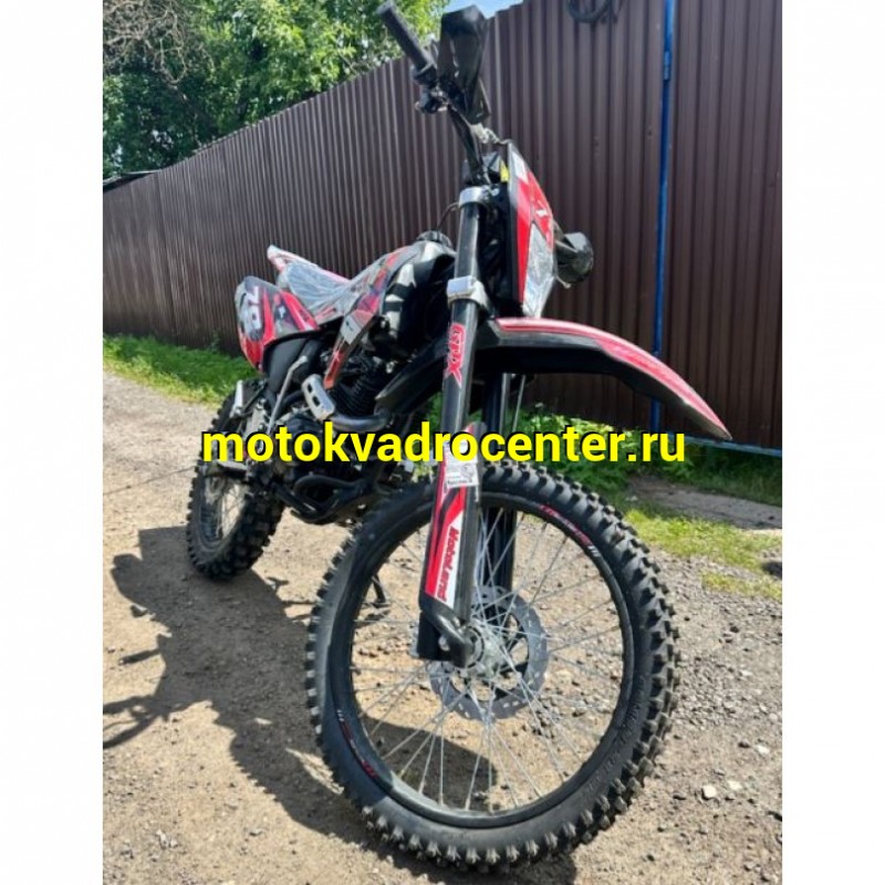 Купить  Мотоцикл Кросс/Эндуро Motoland XR300 LITE (175FMM) (спортинв) 21/18, красный (шт) (ML 21938 купить с доставкой по Москве и России, цена, технические характеристики, комплектация фото  - motoserp.ru