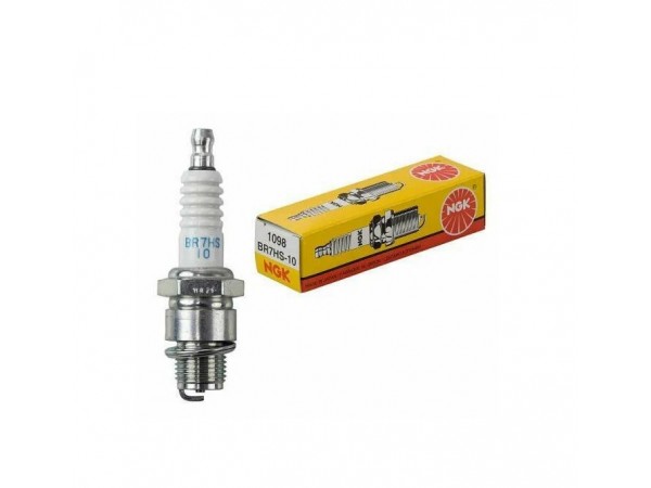 Купить  Свеча зажигания ( 7) NGK  BR7HS-10 (шт) (MD 00008437	 купить с доставкой по Москве и России, цена, технические характеристики, комплектация фото  - motoserp.ru