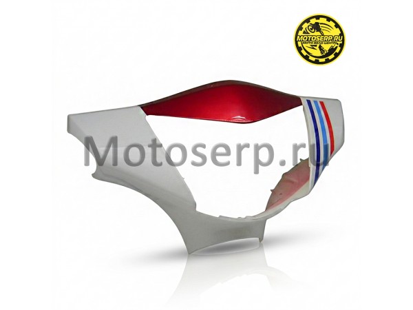 Купить  Обтекатель руля (голова) CORSA (150006002) RED /WHITE (Белый с красным) (шт) (Vento 22662 купить с доставкой по Москве и России, цена, технические характеристики, комплектация фото  - motoserp.ru