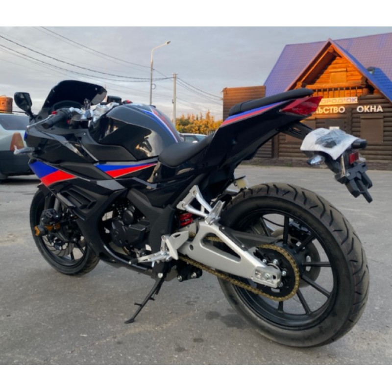 Купить  Мотоцикл MM FALCON PRIME 1 (RR1000) (ФАЛКОН Прайм) спорт 4Т, 300cc, 175FMN, PR300 , 6КПП, 110/70-17"/150/70-17" (шт) (MM 51784 купить с доставкой по Москве и России, цена, технические характеристики, комплектация фото  - motoserp.ru