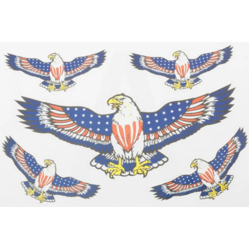 Купить  Наклейки (набор) EAGLE (24х16см) (#0060C) N-1362 (0 купить с доставкой по Москве и России, цена, технические характеристики, комплектация фото  - motoserp.ru