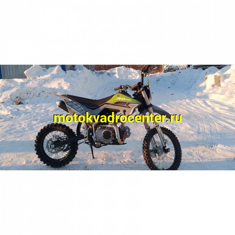 Купить  Питбайк JHL LK24 YX125EM 17/14 (механ. сцепл., эл. стартер 2024 г.) (шт) (SM купить с доставкой по Москве и России, цена, технические характеристики, комплектация фото  - motoserp.ru