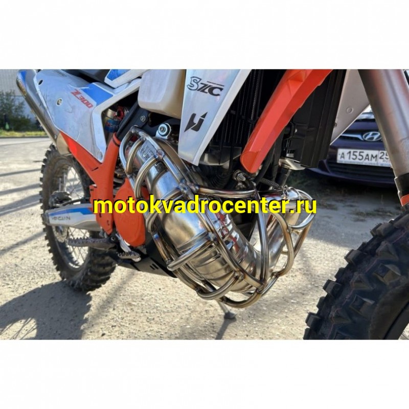 Купить  Защита pезoнaтopа (клетка) GR8 300, Hengjian Z300 2Т v2(версия2) 2025г. с ребр. жесткости. (трубка 1,5х14мм нержав, вес 1.9кг) с крепеж. (шт) (Клет купить с доставкой по Москве и России, цена, технические характеристики, комплектация фото  - motoserp.ru