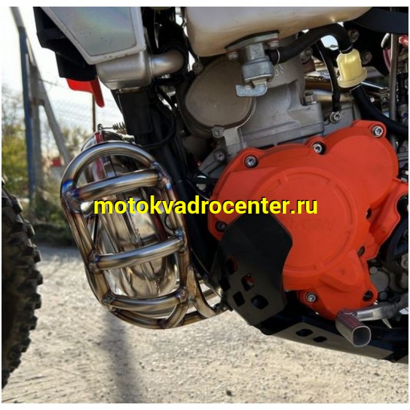 Купить  Защита pезoнaтopа (клетка) GR8 300, Hengjian Z300 2Т v2(версия2) 2025г. с ребр. жесткости. (трубка 1,5х14мм нержав, вес 1.9кг) с крепеж. (шт) (Клет купить с доставкой по Москве и России, цена, технические характеристики, комплектация фото  - motoserp.ru