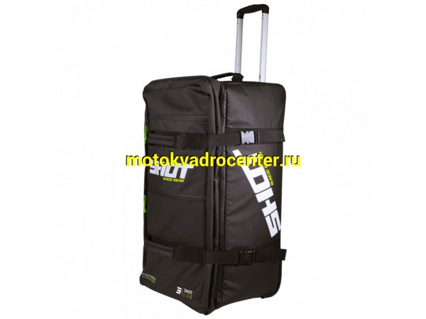 Купить  Сумка на колесах SHOT CLIMATIC Travel Bag (120 л) текстиль для экипировки (шт) (SM 41B1-A01 купить с доставкой по Москве и России, цена, технические характеристики, комплектация фото  - motoserp.ru