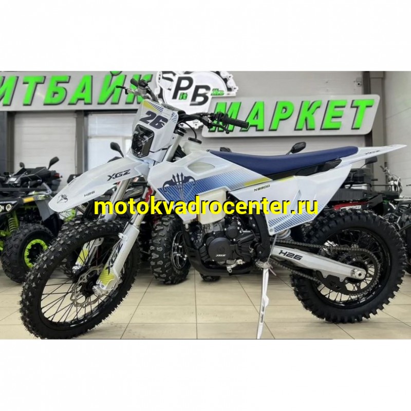 Купить  Мотоцикл Кросс/Эндуро XGZ H26-YBS300 (спортинв) 300cc, 4 клап. ,(Loncin YBS300), 21"/18" (шт)  купить с доставкой по Москве и России, цена, технические характеристики, комплектация фото  - motoserp.ru