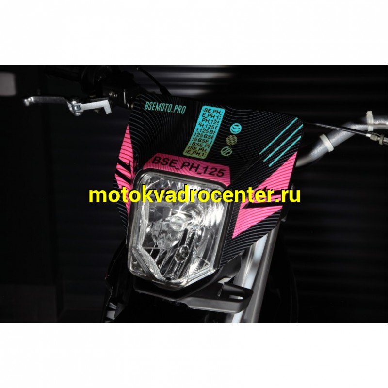 Купить  Питбайк BSE PH 125 17/14 AK47 Aquamarine (040) (шт) купить с доставкой по Москве и России, цена, технические характеристики, комплектация фото  - motoserp.ru