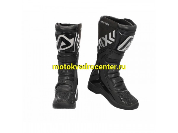 Купить  Мотоботы кросс. ACERBIS X-TEAM черный , р-р 40" (NQ) (пар) (RM 104987-2 купить с доставкой по Москве и России, цена, технические характеристики, комплектация фото  - motoserp.ru