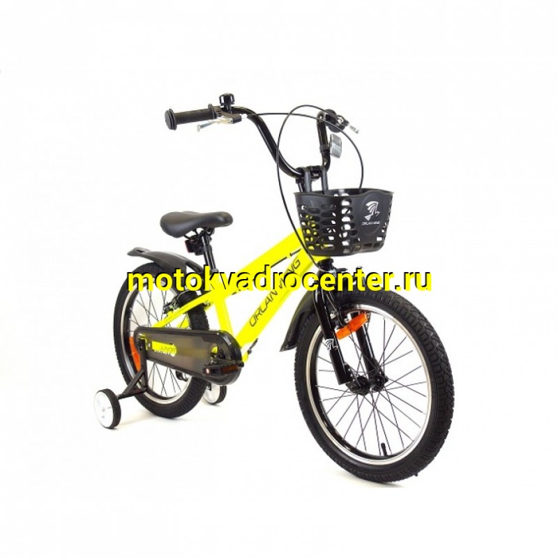 Купить  20" ORLAN WING JUNIOR желтый (Орлан Винг Джуниор) 20"; 1ск; рама-сталь; V-Brake (шт) (ART (M купить с доставкой по Москве и России, цена, технические характеристики, комплектация фото  - motoserp.ru