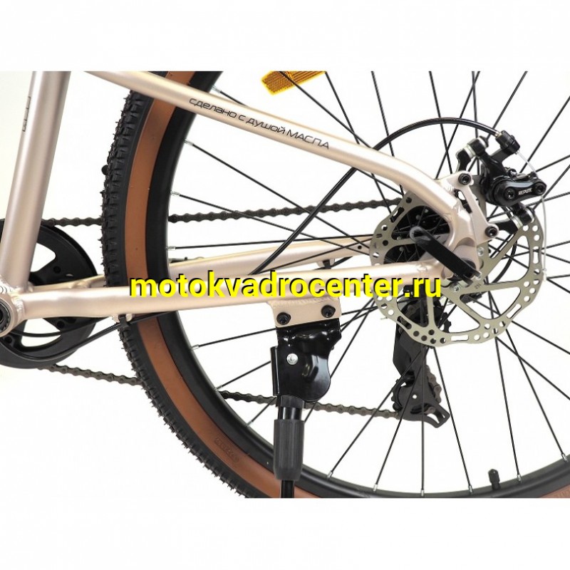 Купить  26" ORLAN WING VENUS 2.0 золотистый (14") (Орлан Винг Венус 2.0) 26"; 7ск; рама-алюминий; тормоз-Disk (шт) (ART (M купить с доставкой по Москве и России, цена, технические характеристики, комплектация фото  - motoserp.ru