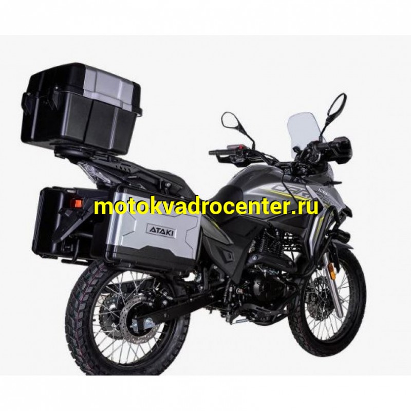Купить  Мотоцикл внедорожный ATAKI CARRERA 300 (4T PR300) ПТС 19/17 (2025г.) Серый Тур-эндуро ЗА КОФРЫ +35000р. без дуг. (шт) (SM  купить с доставкой по Москве и России, цена, технические характеристики, комплектация фото  - motoserp.ru