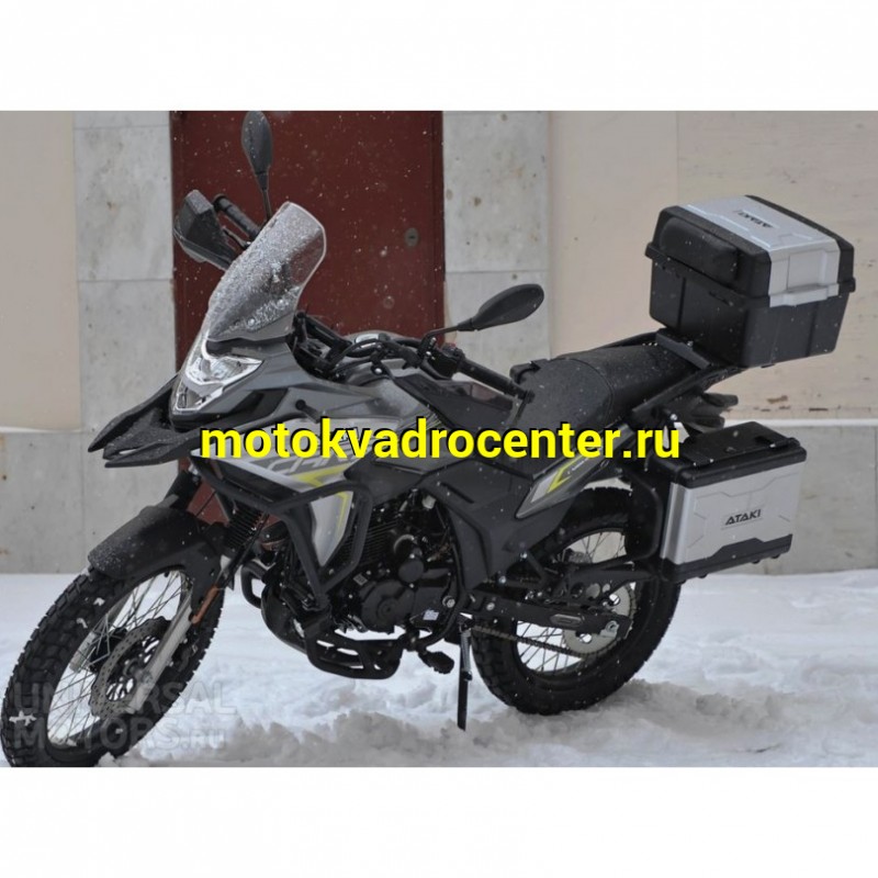 Купить  Мотоцикл внедорожный ATAKI CARRERA 300 (4T PR300) ПТС 19/17 (2025г.) Серый Тур-эндуро ЗА КОФРЫ +35000р. без дуг. (шт) (SM  купить с доставкой по Москве и России, цена, технические характеристики, комплектация фото  - motoserp.ru