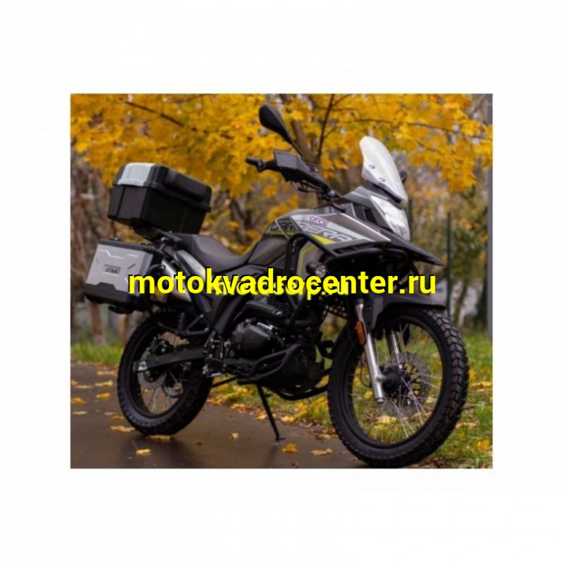 Купить  Мотоцикл внедорожный ATAKI CARRERA 300 (4T PR300) ПТС 19/17 (2025г.) Серый Тур-эндуро ЗА КОФРЫ +35000р. без дуг. (шт) (SM  купить с доставкой по Москве и России, цена, технические характеристики, комплектация фото  - motoserp.ru