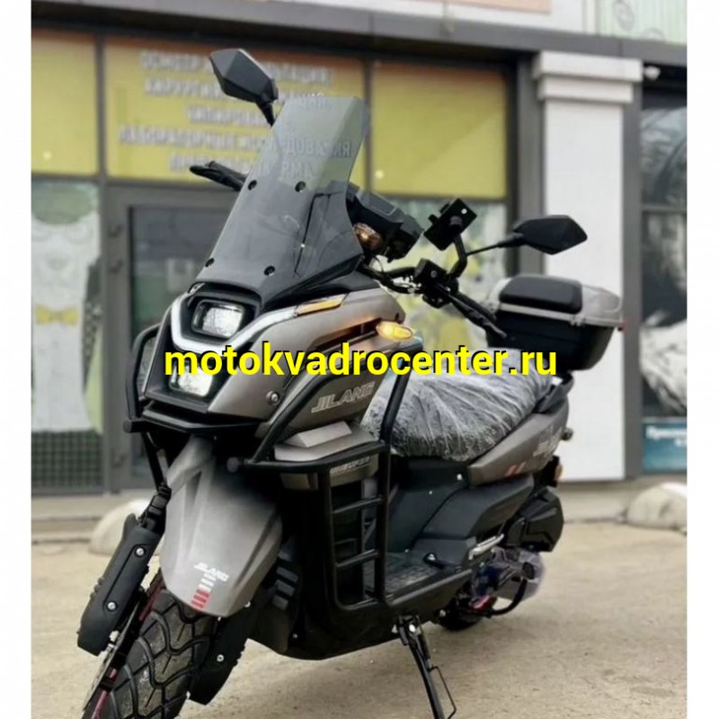 Купить  Скутер Jilang TANK-3  50сс 12/12" дикс/диск, дуги, кофр, держатель телефона, кофр (шт) 01500 (Jilang (ФОТО купить с доставкой по Москве и России, цена, технические характеристики, комплектация фото  - motoserp.ru
