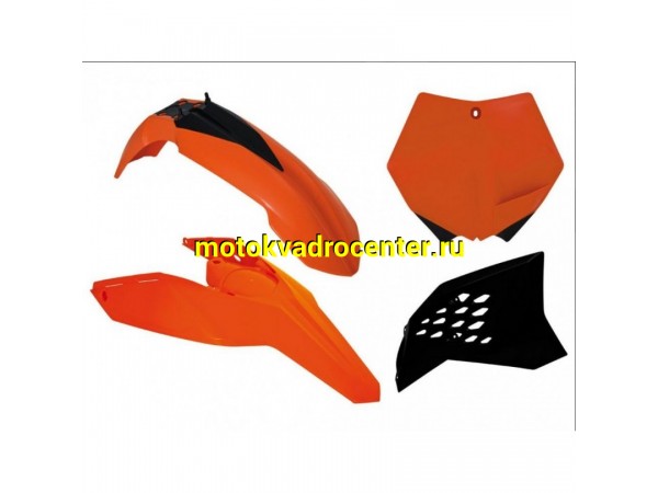Купить  Комплект пластика RTech KTM SX-SXF125-505 07-10 EXC-EXCF125-530 08-11 original OEM R-KITKTM-OEM-505 JP (комп) купить с доставкой по Москве и России, цена, технические характеристики, комплектация фото  - motoserp.ru