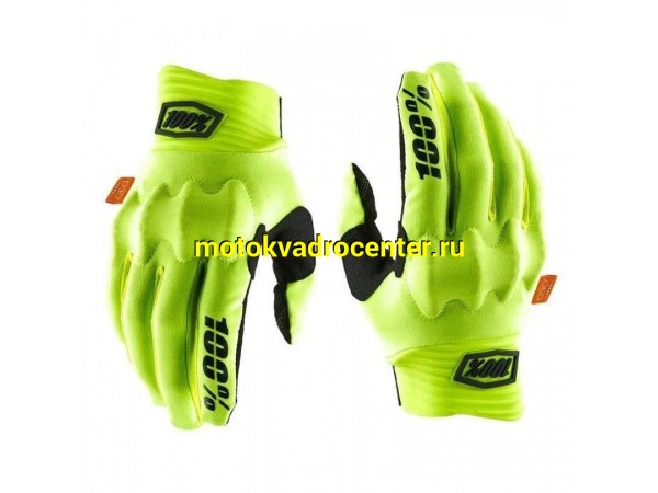 Купить  Перчатки 100% Cognito D3O Glove (с мягкими костяжками) салатовый (XL) (реплика) (пар) (Кокурин купить с доставкой по Москве и России, цена, технические характеристики, комплектация фото  - motoserp.ru