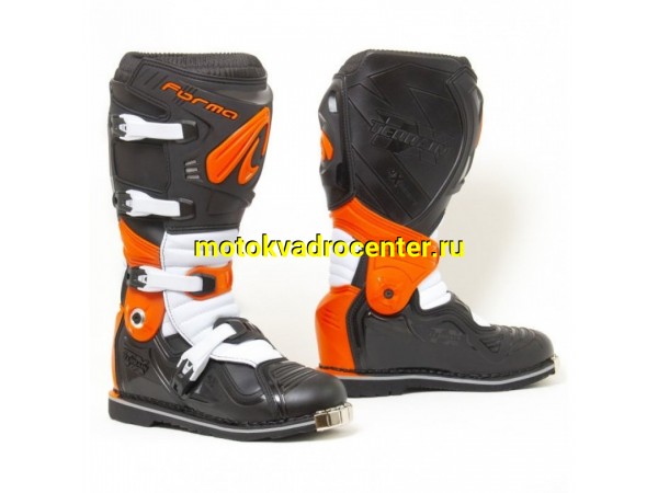 Купить  Мотоботы кросс. FORMA  TERRAIN EVOLUTION TX BLK/ORANGE/WHITE , р-р 40" (Ч-З) (пар) (УТ-00111372) (JP купить с доставкой по Москве и России, цена, технические характеристики, комплектация фото  - motoserp.ru