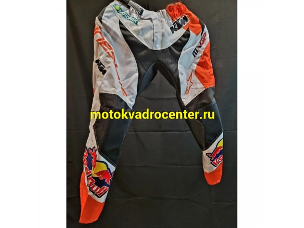 Купить  Штаны для мотокросса V-RUS Red Bull белый р-р XXL (шт) (МотоЯ купить с доставкой по Москве и России, цена, технические характеристики, комплектация фото  - motoserp.ru
