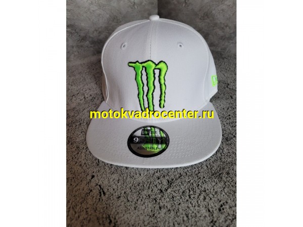 Купить  Бейсболка MONSTER Logo (белый) (шт) (МотоЯ купить с доставкой по Москве и России, цена, технические характеристики, комплектация фото  - motoserp.ru