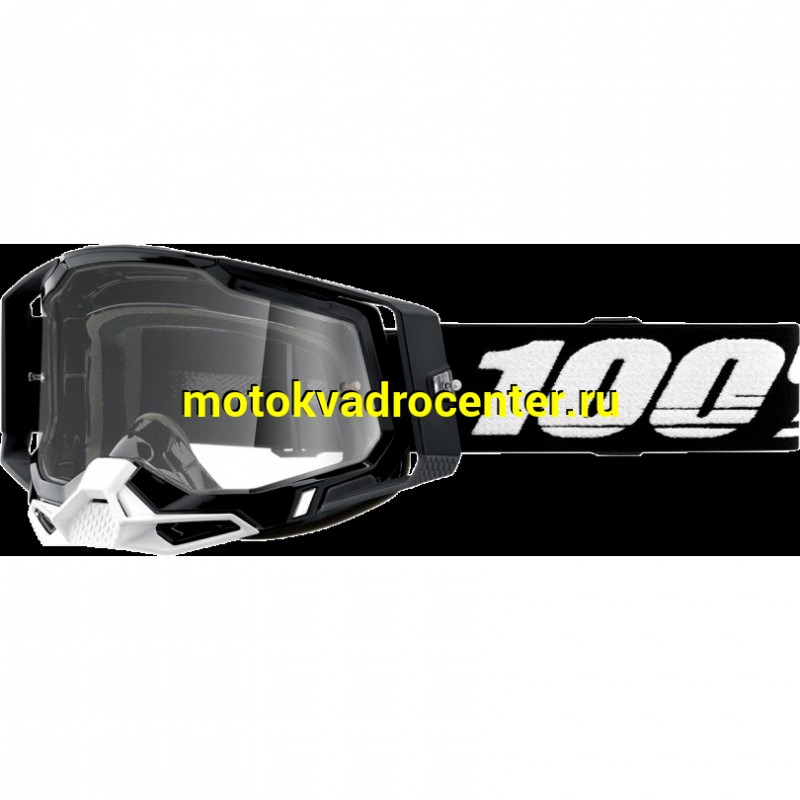 Купить  Очки мото Кросс 100% MX RACECRAFT-2 01-01 белый/черный (шт) (МотоЯ  купить с доставкой по Москве и России, цена, технические характеристики, комплектация фото  - motoserp.ru