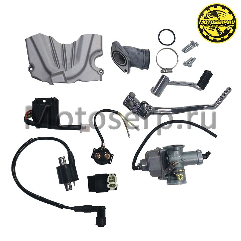 Купить  Двигатель  в сб. 250cc 172FMM-3A ZS (CB250-F) 4Т, 21л.с, мех 5ск, верхн р/в, возд. охл. с эл/стартером (шт) (ML 12543  купить с доставкой по Москве и России, цена, технические характеристики, комплектация фото  - motoserp.ru
